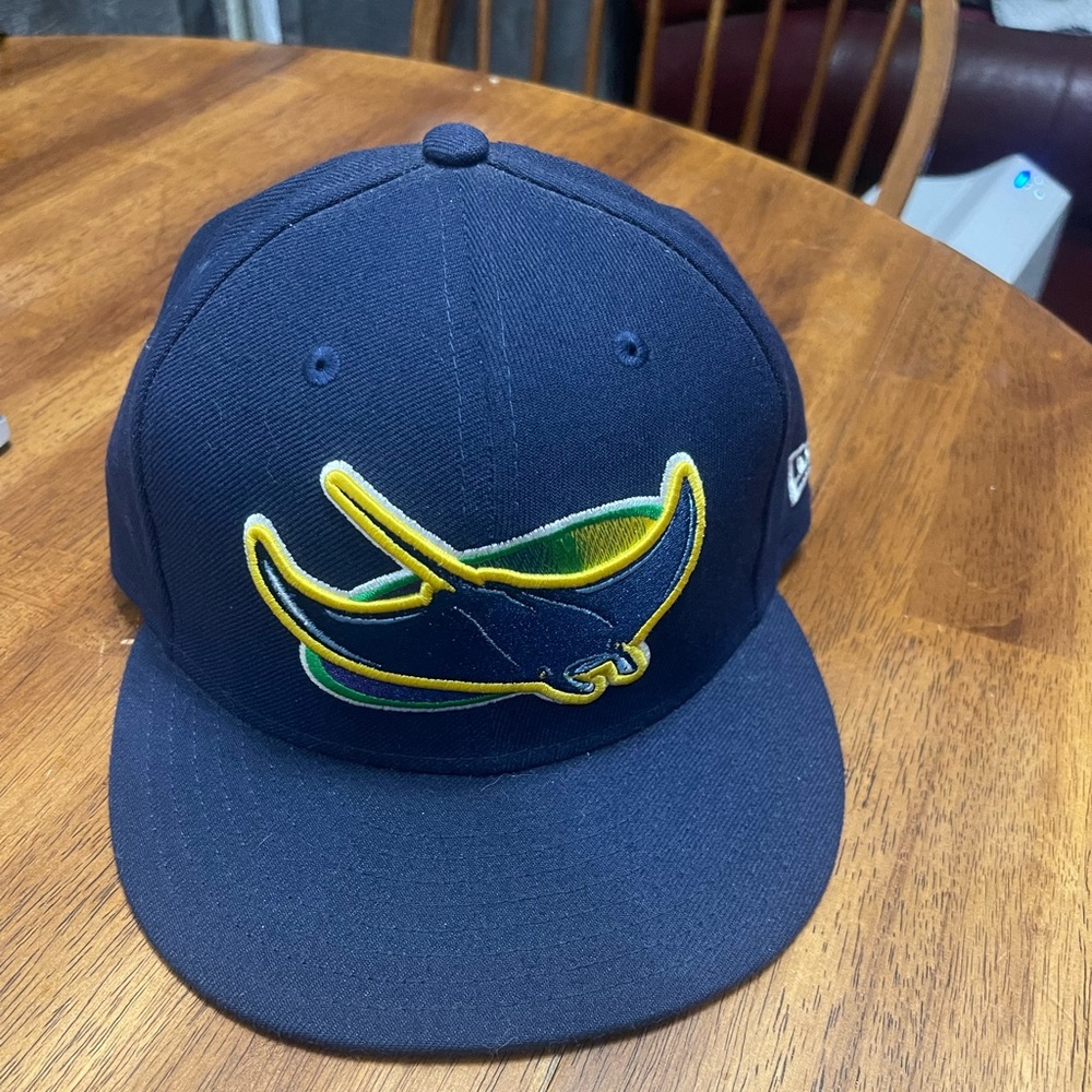 Tampa Bay Devil Rays hat size 7. Wore once